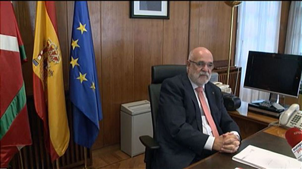 Jesús Loza, delegado del Gobierno de España en la CAV.