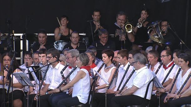Imagen del Concierto de Txistualris de Vitoria- Gasteiz de 2018