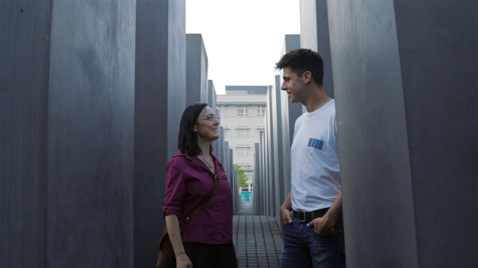 Pello Reparaz abeslari eta aurkezlea, Berlinen. (Argazkia: EiTB)