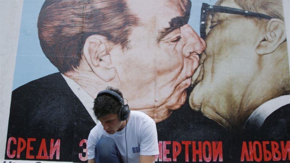 Pello Reparaz abeslari eta aurkezlea, Berlinen. (Argazkia: EiTB)