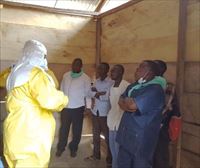 'Es la primera vez que tratamos el ébola en una zona de conflicto'