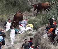 El primer encierro del Pilón transcurre rápido y limpio