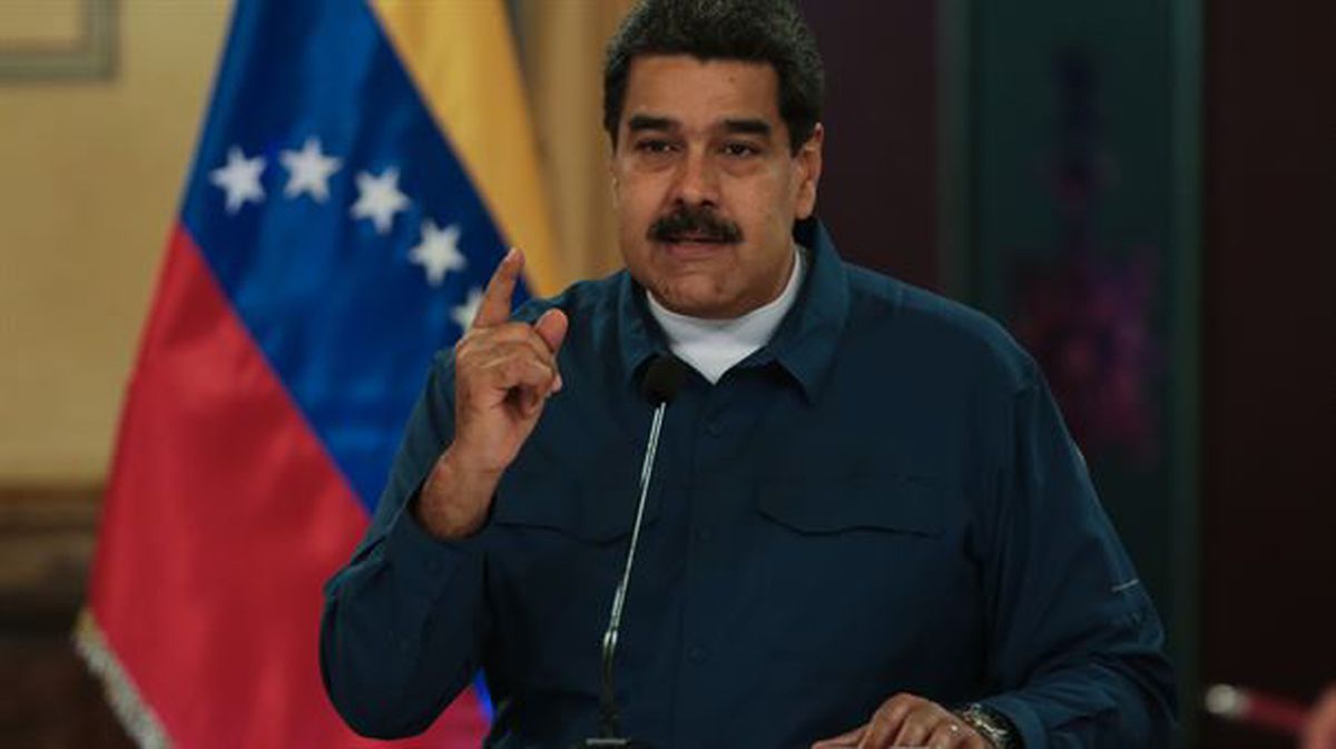 Nicolas Maduro Venezuelako presidentea. Artxiboko irudia: EFE 