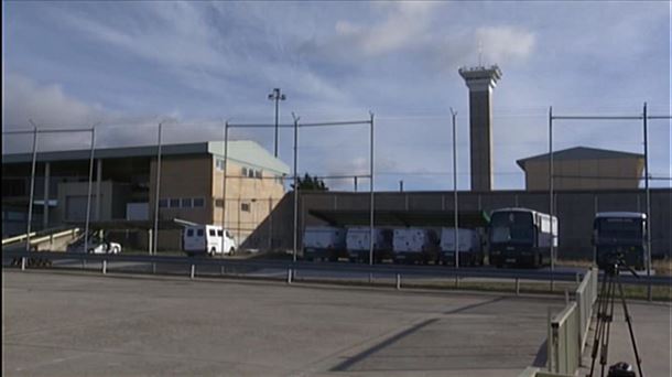 La cárcel de Zaballa. Imagen obtenida de un video de EiTB.