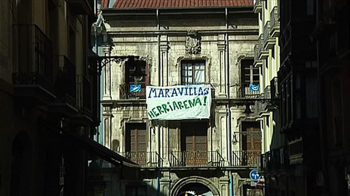 El gaztetxe Maravillas de Pamplona/Iruña. Foto: EiTB