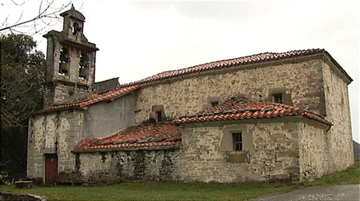 Imagen de una Iglesia obtenida de un vídeo de ETB.