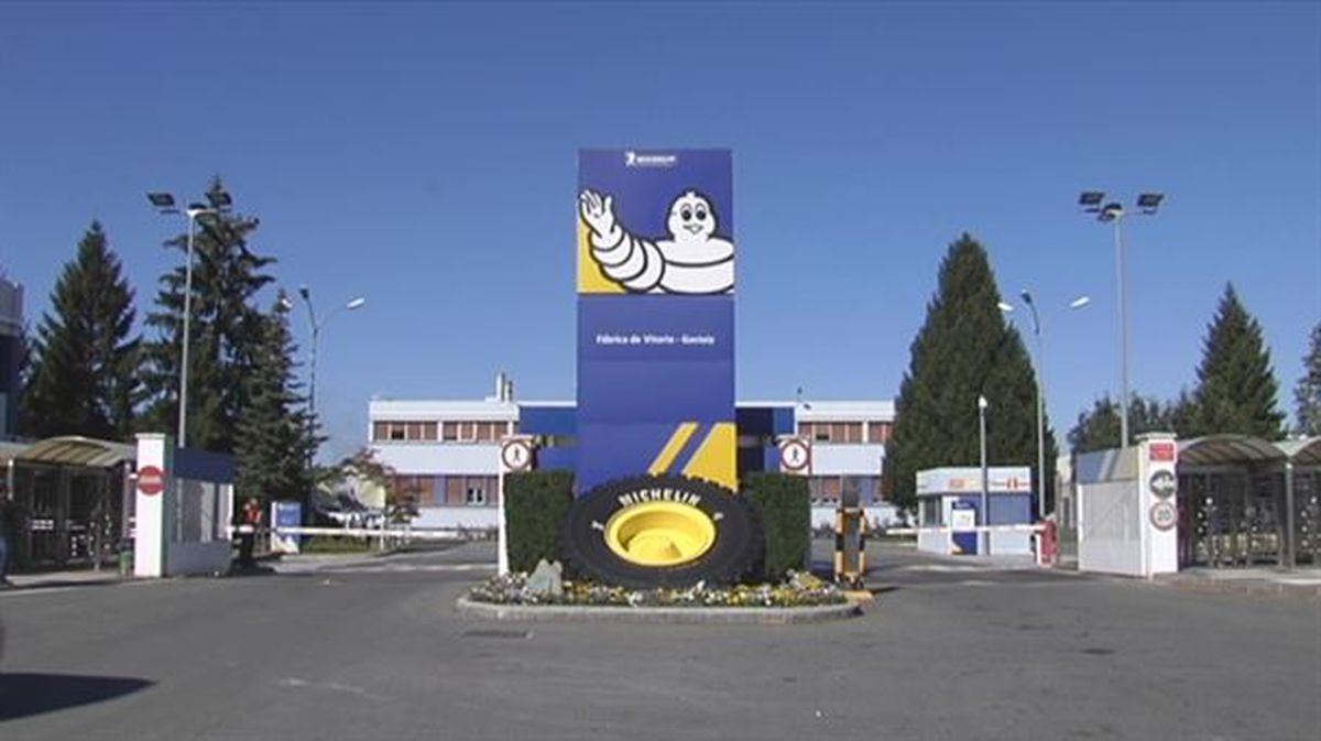 La fábrica de Michelin en Vitoria-Gasteiz.