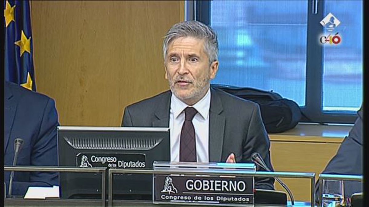 El ministro del Interior del Gobierno español, Fernando Grande-Marlaska. EFE