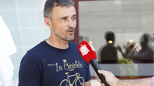 Luis Enrique. Foto: @SeFutbol 