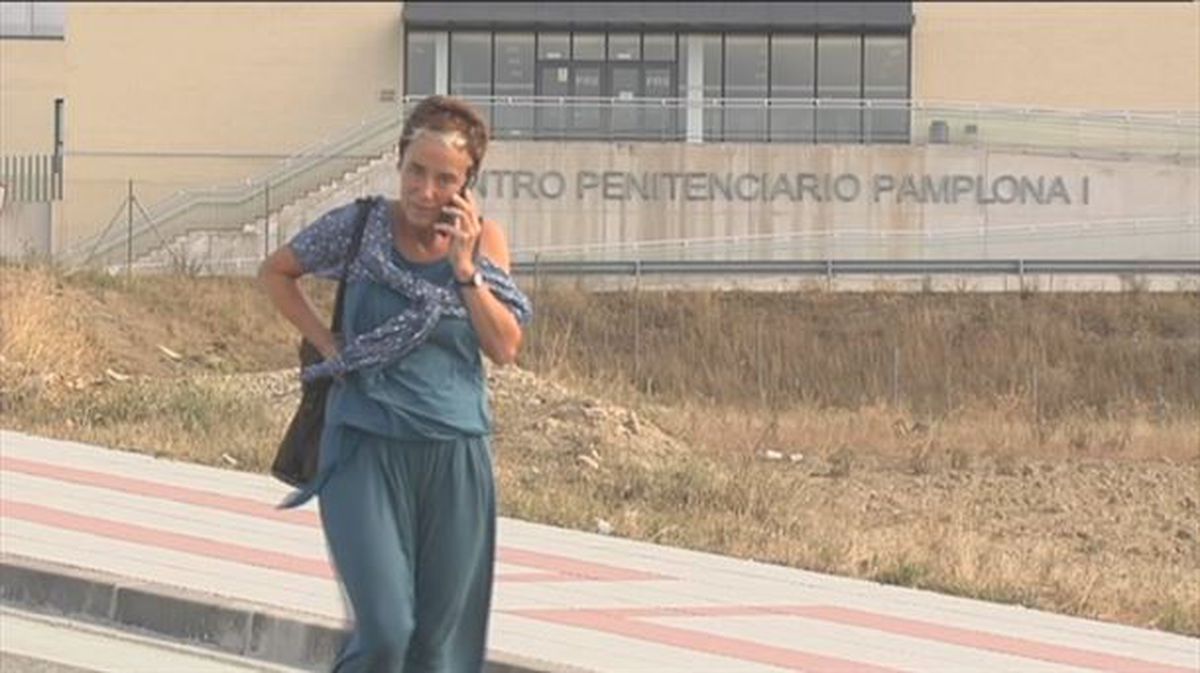 Cárcel de Zaballa en Álava. Captura sacada de un vídeo de archivo de ETB. 