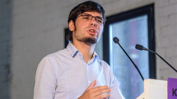 El secretario general de Podemos Euskadi, Lander Martínez. Foto: EFE