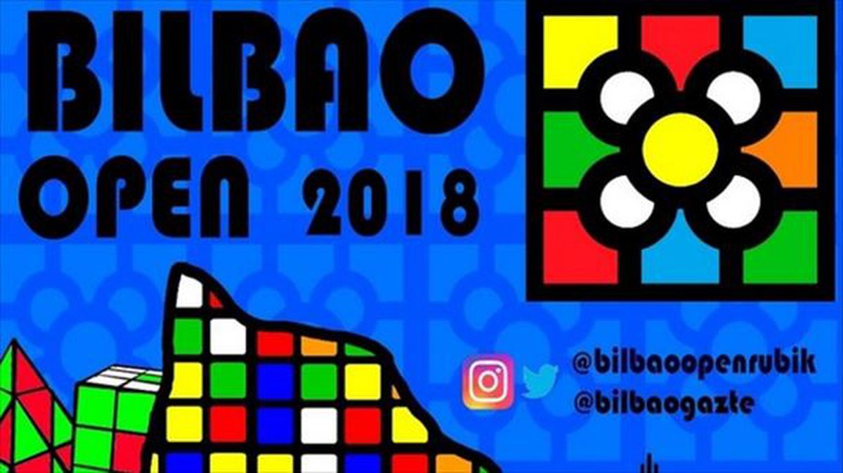 Cartel de Bilbao Open 2018. Fuente: bilbaogazte.bilbao.eus