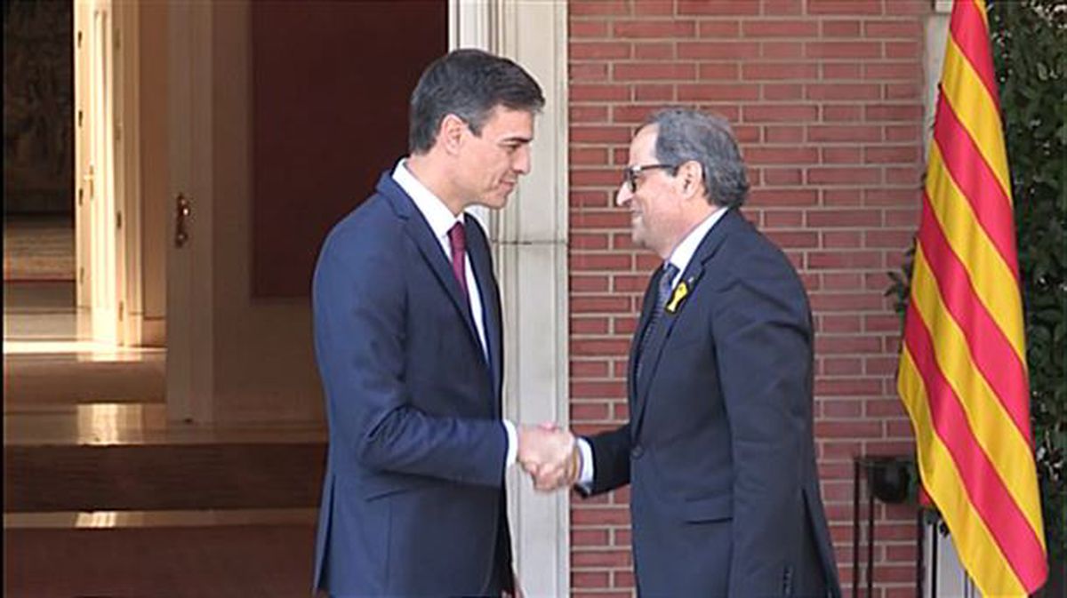 Sanchez, Katalunian autogobernua bultzatzeko erreferendumaren alde