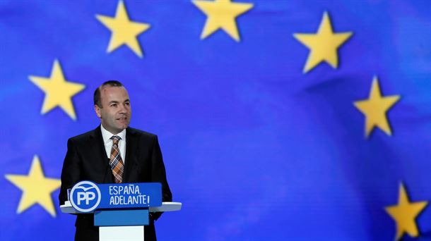 El líder del partido popular europeo, Manfred Weber. EFE