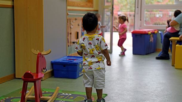 Niños en una escuela infantil.