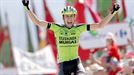 Óscar Rodríguez da la victoria a Euskadi-Murias en la Vuelta