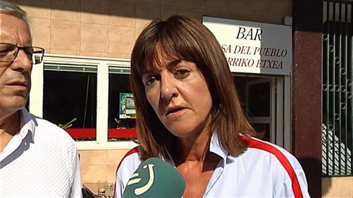 La líder de los socialistas vascos, Idoia Mendia. Foto: EiTB
