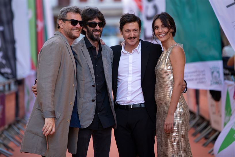 Presentación de 'La Víctima Número 8' en FesTVal 2018. (Foto: EiTB)