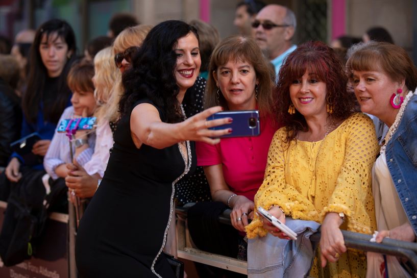 Presentación de 'La Víctima Número 8' en FesTVal 2018. (Foto: EiTB)