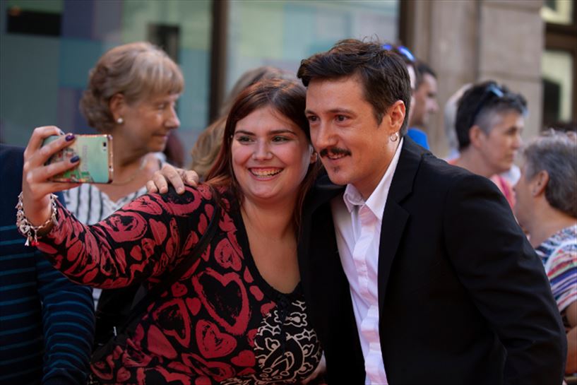 Presentación de 'La Víctima Número 8' en FesTVal 2018. (Foto: EiTB)