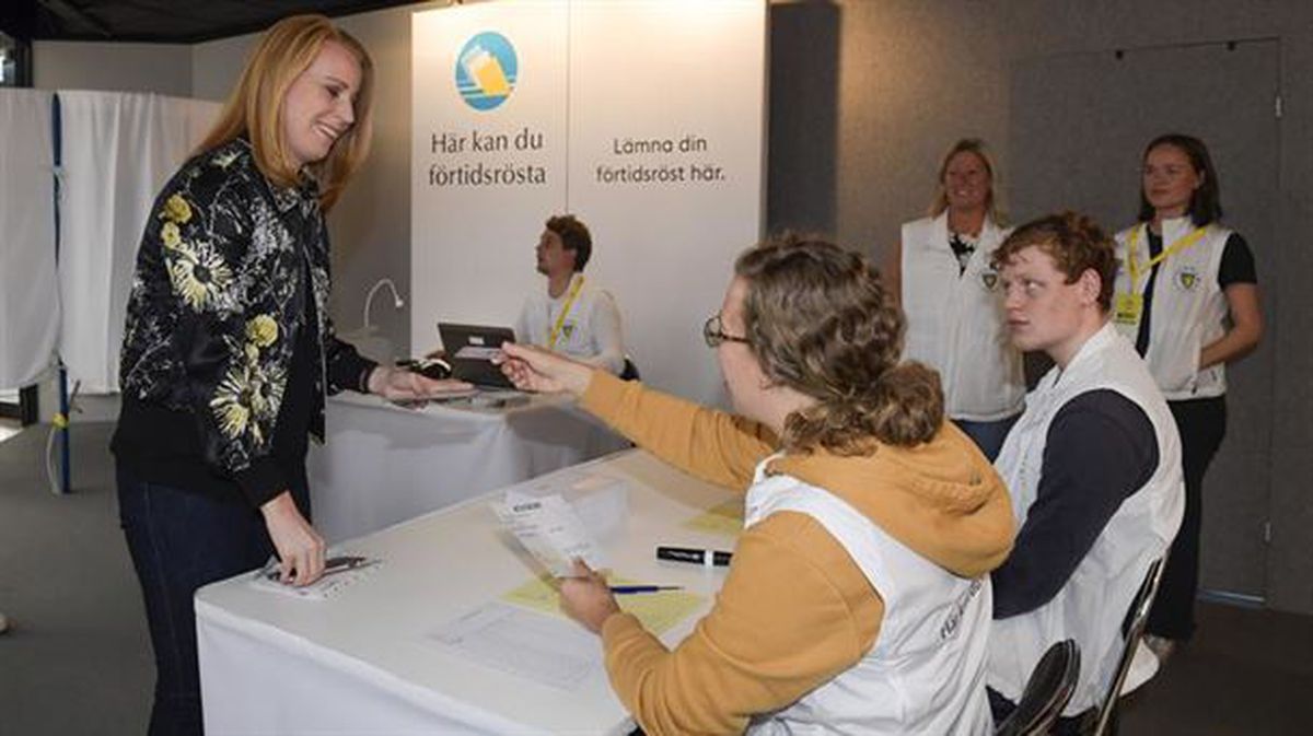 Los suecos están llamados a votar este domingo. Foto: EFE