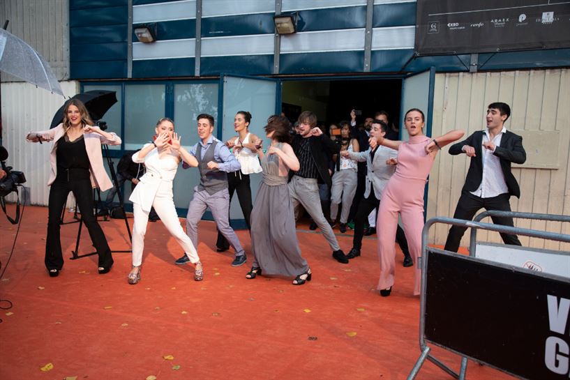 'Go!azen' telesaileko aktoreak.