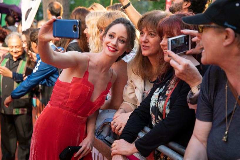 Elena Rivera aktorea.