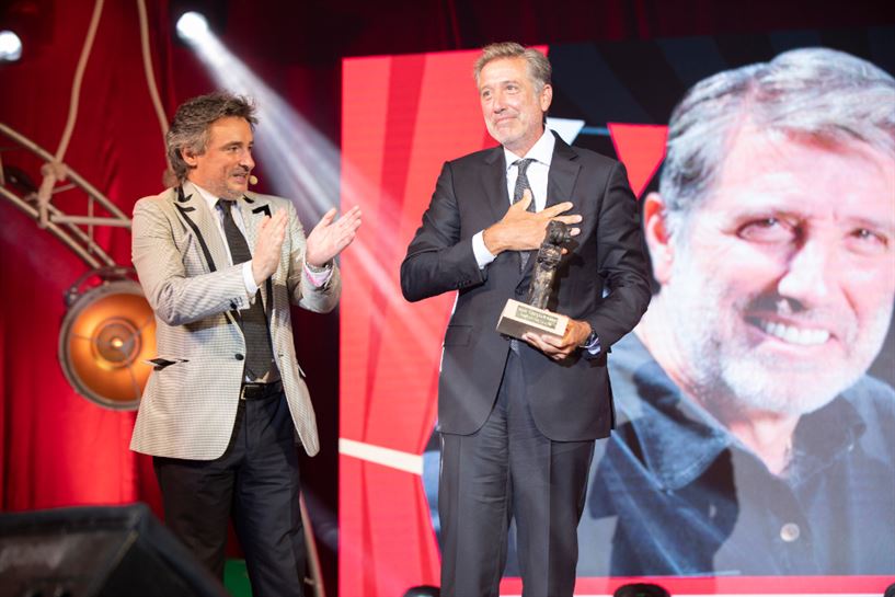 Emilio Aragón eta Joseba Fiestras.