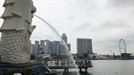 La Escultura del Merlion es el símbolo de la ciudad de Singapur, se le conoce como la \