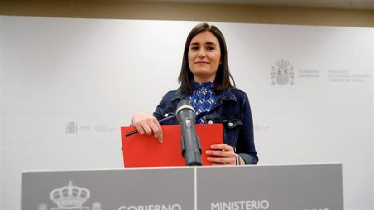 La ministra de Sanidad, Carmen Montón. Foto: EFE