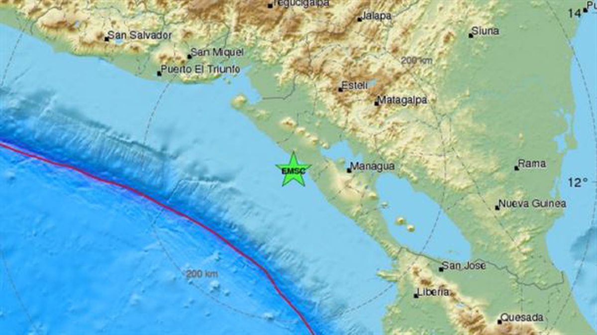 Argazkia: Europa eta Mediterraneoko Sismologia Zentroa (EMSC). 