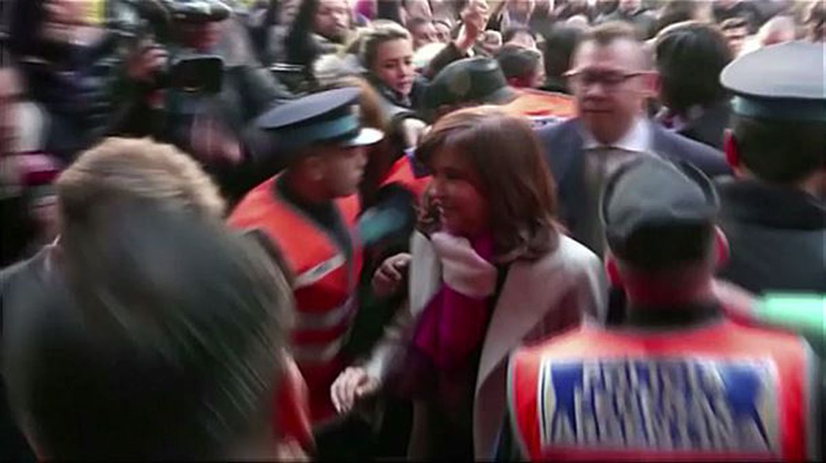 Cristina Fernandez Argentinako presidente ohia. Artxiboko argazkia: EFE