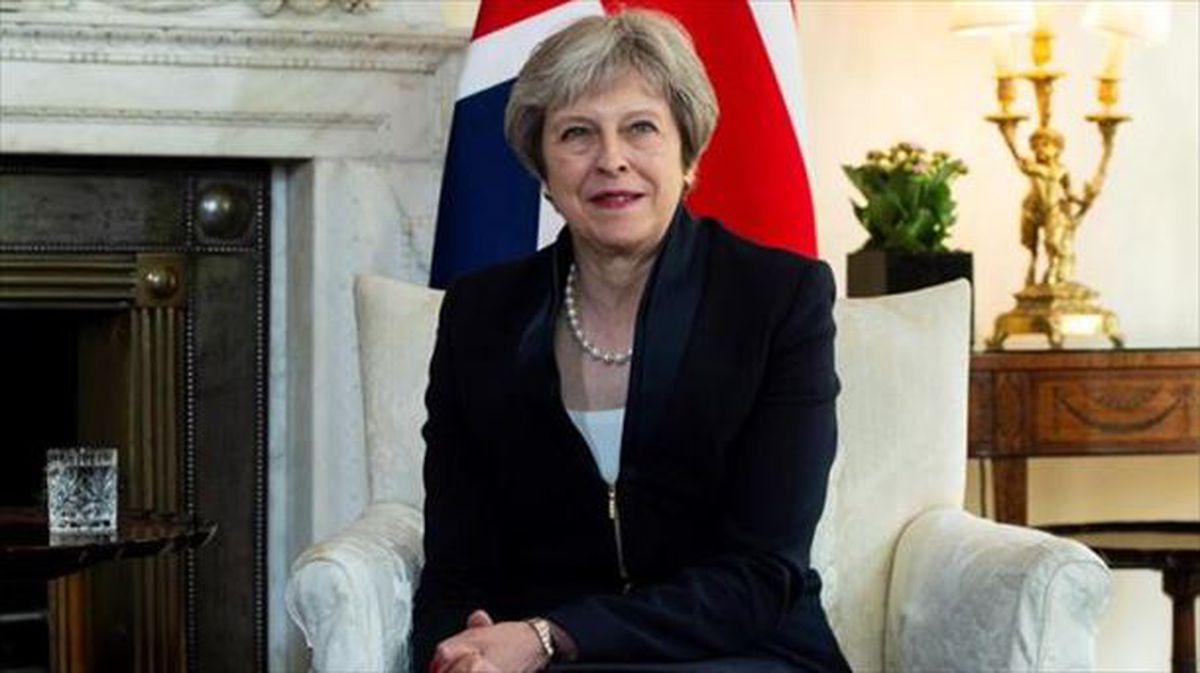 Theresa May Erresuma Batuko lehen ministroa. Artxiboko argazkia: EFE