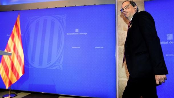 Quim Torra. Foto: EFE