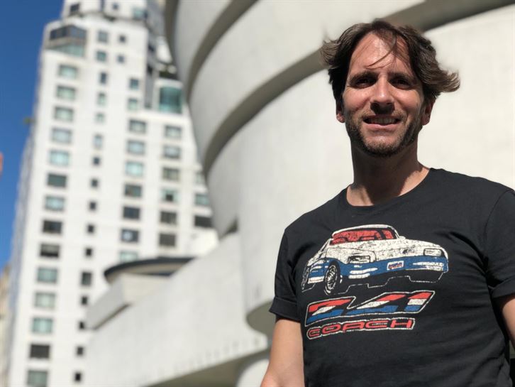 Peio, de  Santurtzi, trabaja en una promotora turística