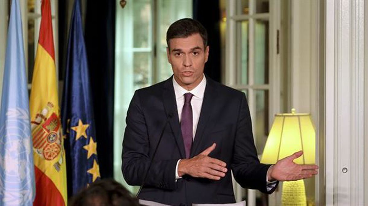 El presidente del Gobierno español, Pedro Sánchez. Foto: EFE