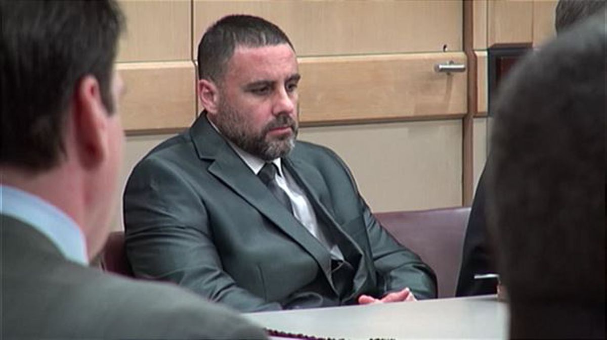 Pablo Ibar durante su comparecencia en el tribunal del condado de Broward. Foto: EFE