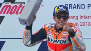 Márquez gana el Tailandia y da un paso de gigante hacia el título Mundial