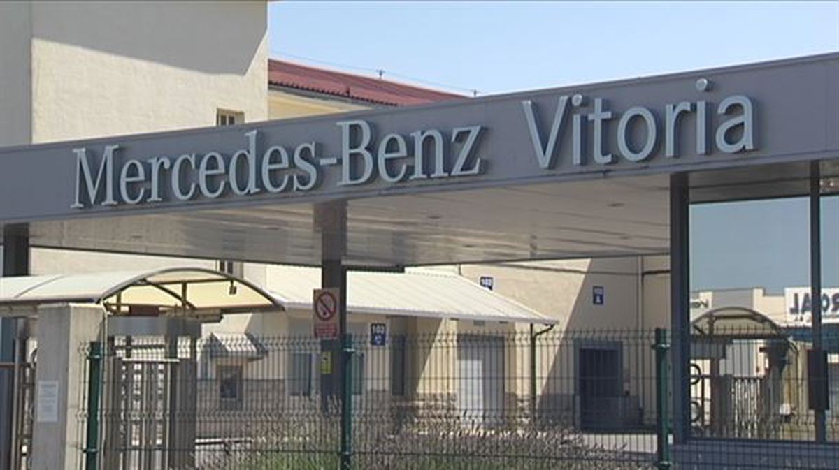 Fábrica de Mercedes-Benz en Vitoria-Gasteiz. Foto: EiTB
