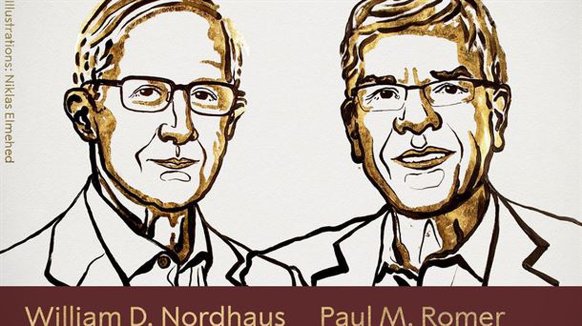 William Nordhaus eta Paul Romer estatubatuarrak