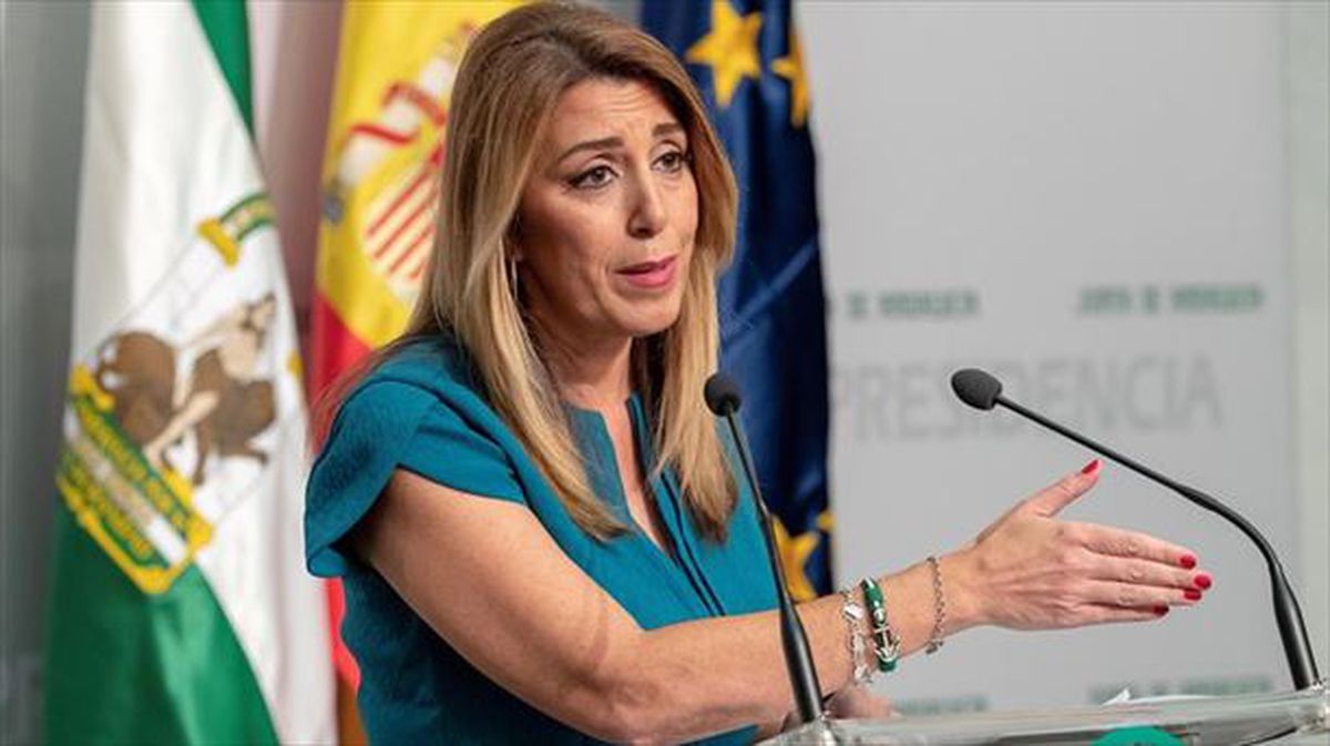 La presidenta de la Junta de Andalucía, Susana Díaz. Foto: EFE
