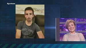 Leire Olaberria barrez lehertu da bere entrenamendurik bitxiena gogoratzen