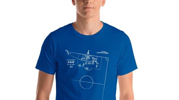Wondergol se inspira en el gol de Manu García para una de sus camisetas