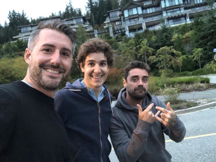 De paseo por Vancouver con Imanol, de Galdakao