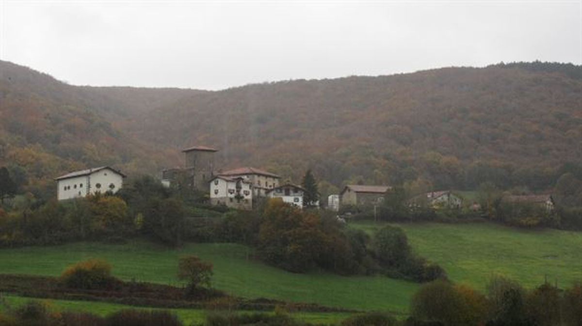 Yaben (Basaburua, Navarra). Foto de archivo: Txomin Rezola