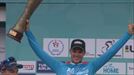 Eduard Prades, en los más alto del podium del Tour de Turquía