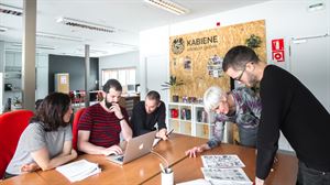 El espacio Kabiene de coworking ofrece en Usurbil otro modo de trabajar
