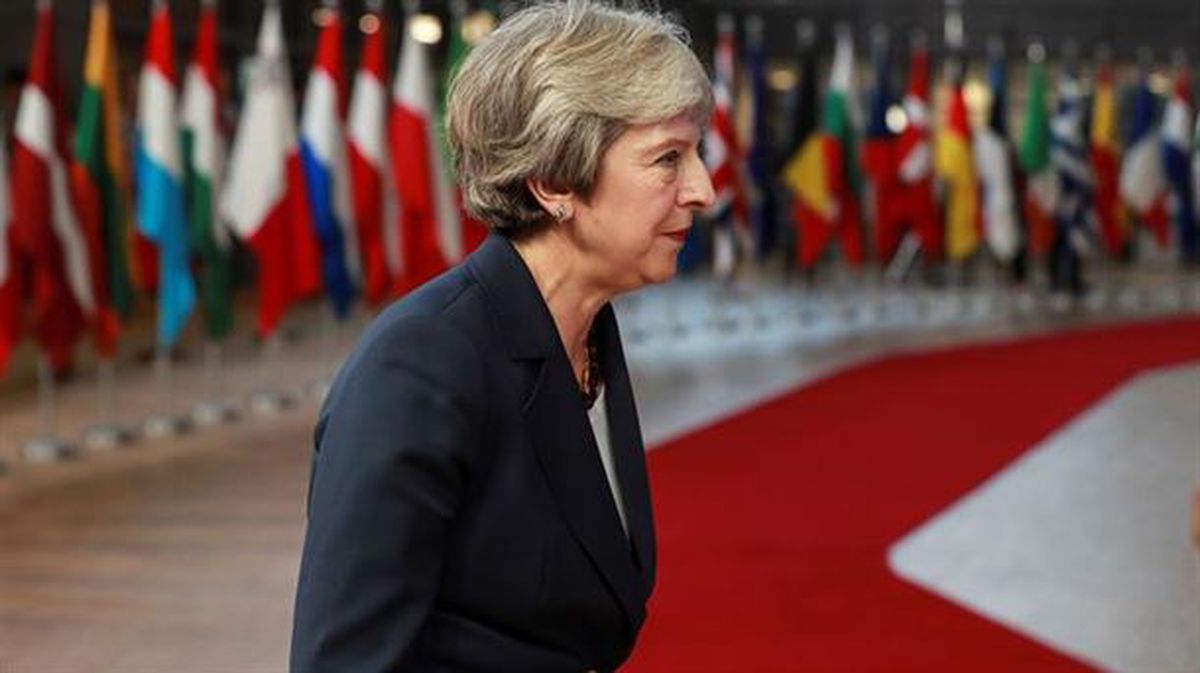 Theresa May Erresuma Batuko lehen ministroa. Artxiboko argazkia: EFE