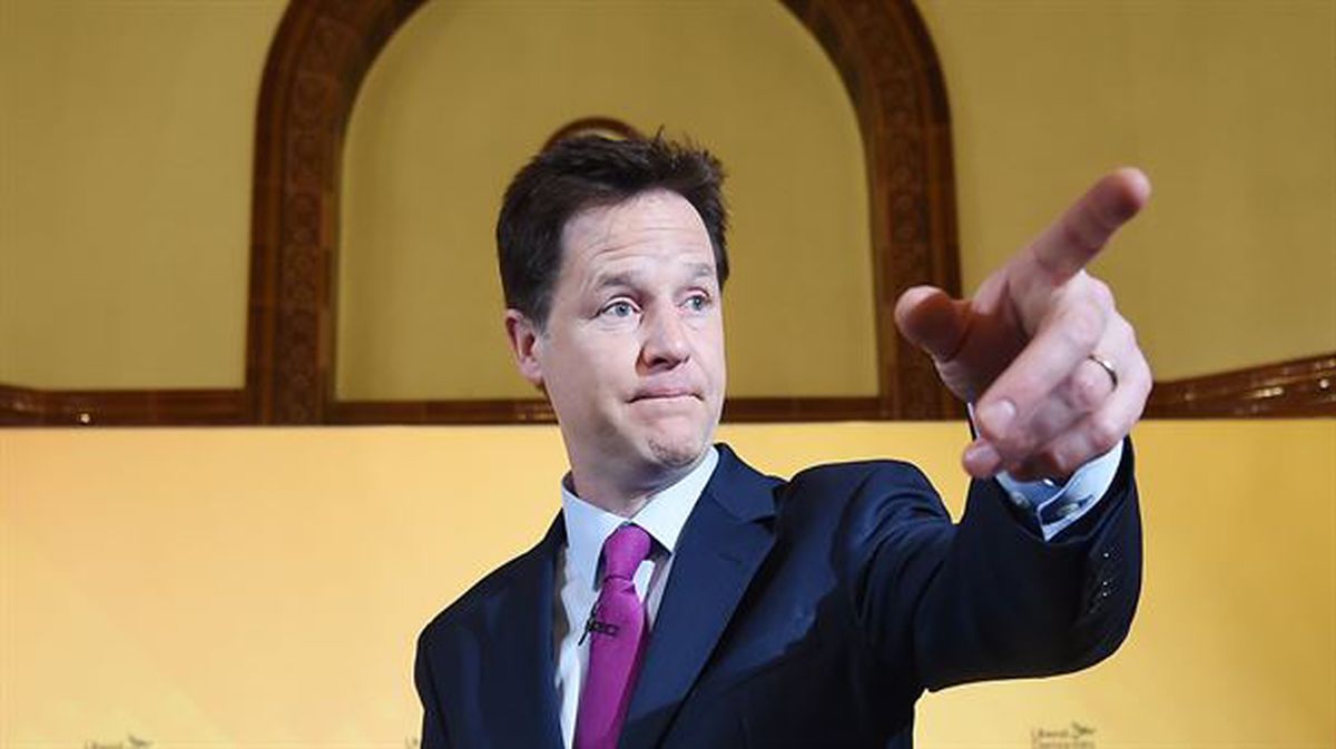 Nick Clegg fue vice primer ministro durante el primer mandato de David Cameron / EFE.