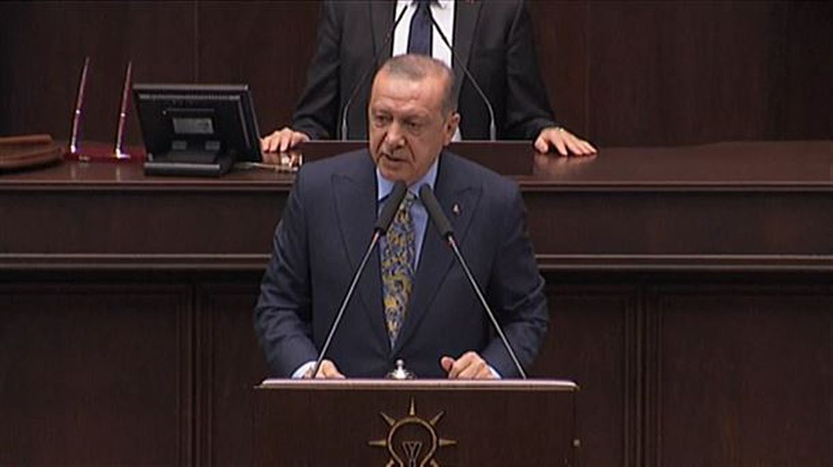 Erdogan ante el Parlamento turco